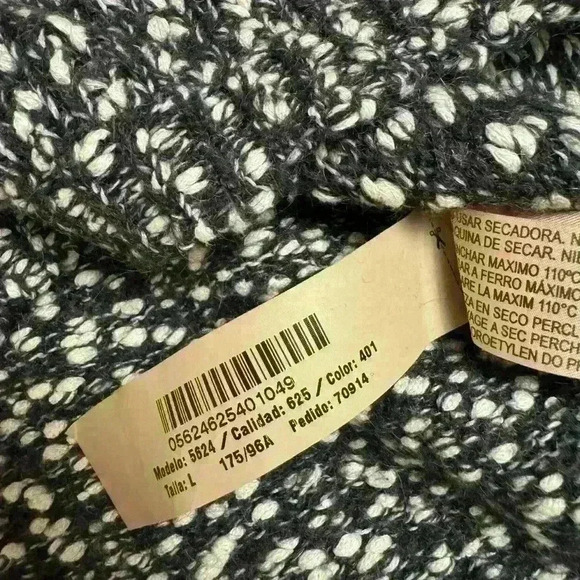 2/20 Massimo Dutti Italian Wool Boatneck Sweater - women’s  large - Picture 9 of 11